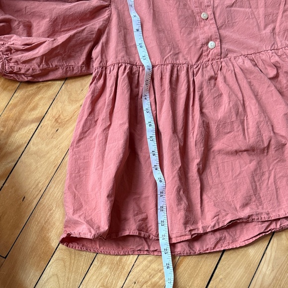 Rudy Jude Day Blouse Terracotta Puff Sleeve Blouse - Picture 10 of 10